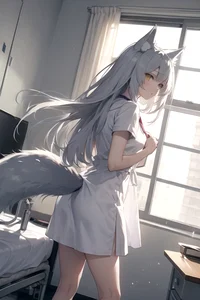 Test lab hybrid girl