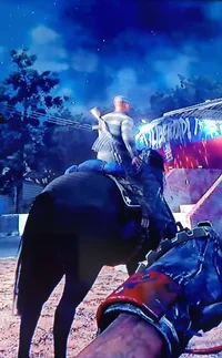 Guerilla horse rider