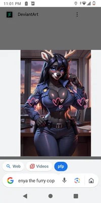 Jess the furry cop 