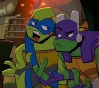 ROTTMNT Leo and Don