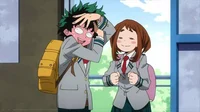Izuku and Ochaco
