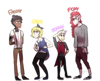 FNAF as humans