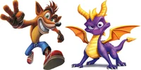 Crash and Spyro