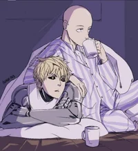 Saitama and Genos 