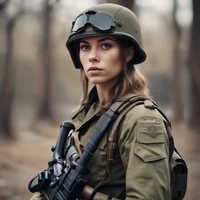 Woman soldier