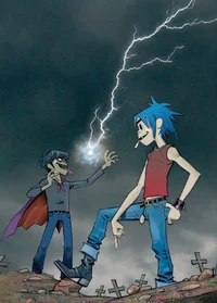 Murdoc y 2D