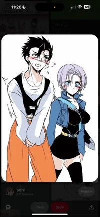 Gohan n fem trunks