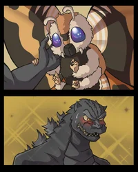 Godzilla x Mothra