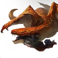 Orange dragon