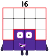 Numberblock 16