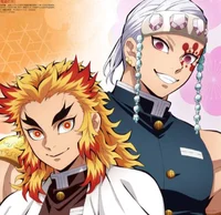 Uzui y Rengoku