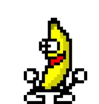 Old dancing banana