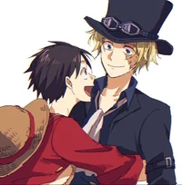 Sabo y Luffy