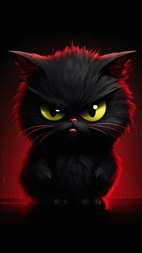 Evil kitty 