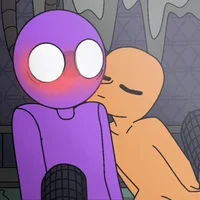 Purple x orange 
