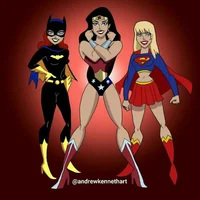 Batgirl Supergirl WW