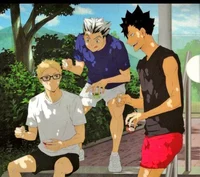 Trio haikyuu 
