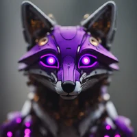Purple Robot Fox