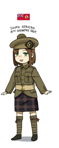 ww1 SA girl