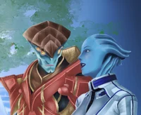Liara and Javik