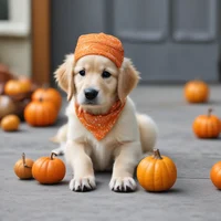 Pumpkin doggo 
