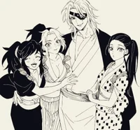 Tengen and his wifes