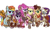 Steampunk Mane Six