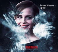 Emma Watson-IQ 132