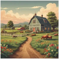 Growing up on a farm