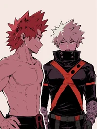 Bakugo y Kirishima 