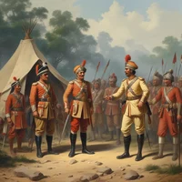 British Indian army 