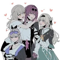 Mother and daughters