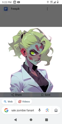 Zomble docter girl