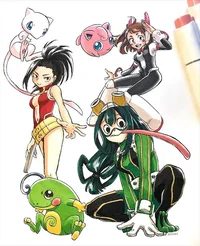 MHA x Pokemon