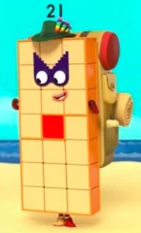 Numberblock 21