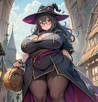 Chubby witch
