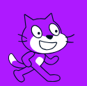 Purple cat