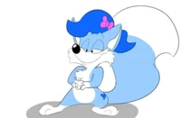 Chasity the blue fox