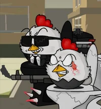 Chicken gun skibidi1