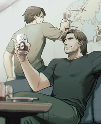 Otacon and Snake