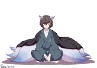 Dazai - Kitsune AU