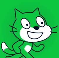 Green cat