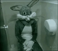 Bugs bunny  bathroom