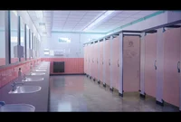 School bathroom