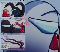 Black and white imps