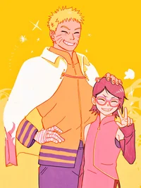 Sarada And Naruto 