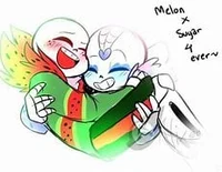 Melon x sugar sans