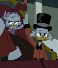 Scrooge and Webby