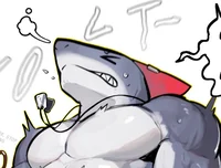 Jock shark roommate