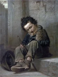 Homeless boy